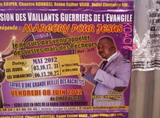 COTE D'IVOIRE : Dezy Champion ressuscite en Jésus ! 