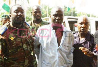 CI: Dogbo Blé arrêté par Cherif Ousmane arrive menotté et en pyjama au golf