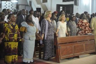 COTE D'IVOIRE: 1er Marathon de Noël pour Dominique Ouattara !