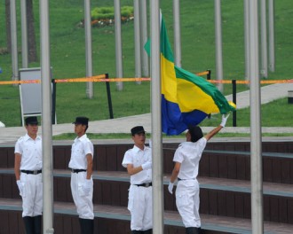 Journée nationale du drapeau au Gabon.