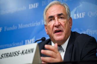 le FMI et Strauss-Khan à  Abidjan