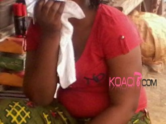 COTE D'IVOIRE: pour SARKO, elle a été battue par son mari ! 