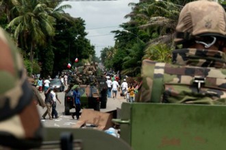 COTE D'IVOIRE : Licorne rentre en action à  l'Ouest