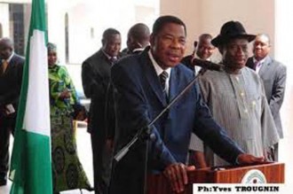 UNION AFRICAINE: Boni Yayi chez Goodluck Jonathan