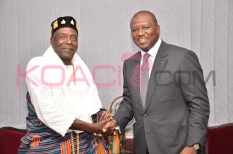 COTE DÂ’IVOIRE : Menaces de déstabilisation, les chefs traditionnels de Tabou réaffirment leur loyauté à  Hamed Bakayoko