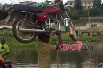 BÉNIN : Inondation : Cotonou encore dans lÂ’eau 