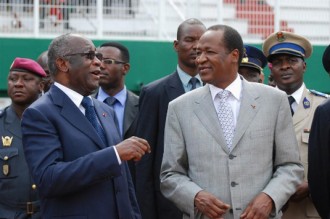 D'Abidjan, Blaise Compaoré prône une intégration ouest africaine renforcée