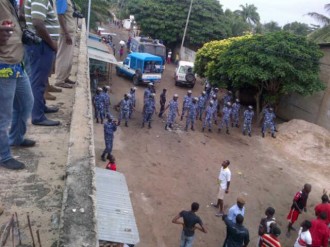 TOGO : La manifestation du CST réprimée malgré une médiation des ambassadeurs 