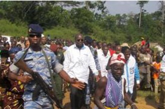 EXCLU: Son directeur local de campagne meurt en plein meeting , Mabri annule sa tournée