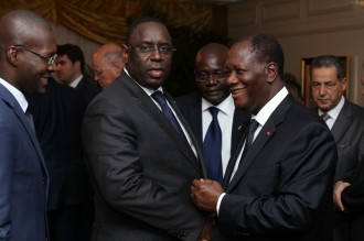 FOOTBALL : Depuis Abidjan, Macky Sall regrette les incidents du match Sénégal - Côte d'Ivoire