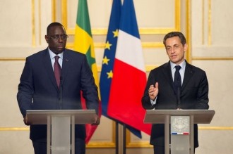 SENEGAL : Avec Sarkozy, Macky Sall signe pour le retour des militaires français