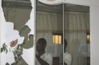 Le Commandant Gnassingbé aux arrêts