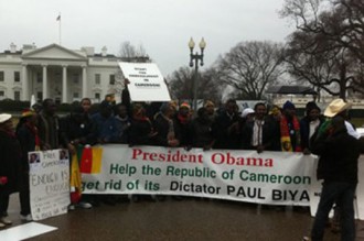 CAMEROUN: Manifestation Anti-Biya devant la maison blanche ce samedi !