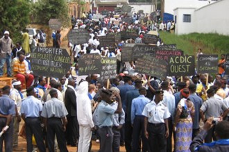 CAMEROUN: Marche de protestation des paysans mardi à  Yaoundé