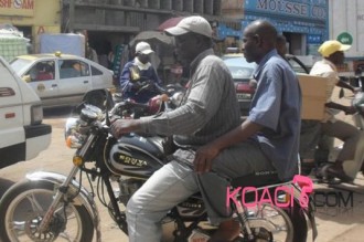 GHANA :  Les moto-taxis frappent aux portes dÂ’Accra