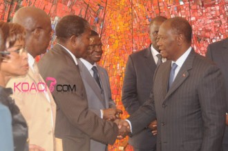 Le FPI reçu par Ouattara: «Nous irons dans le sens de la reconstruction du pays» 