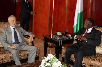 COTE D'IVOIRE: Ouattara reçoit Mimran et s'en va à  Conakry!