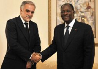 COTE D'IVOIRE: CPI: Ouattara reçoit Ocampo à  Paris