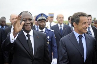 COTE D'IVOIRE: Quand le président  Alassane adule Paris ! 
