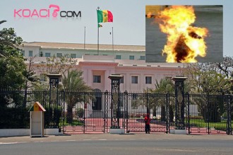 Immolation: Sécurité renforcée au palais Présidentiel de Dakar