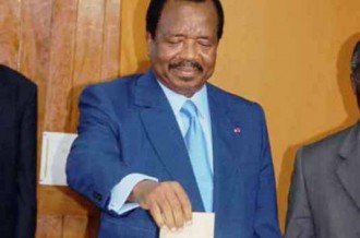 CAMEROUN : Une vraie fausse élection présidentielle...