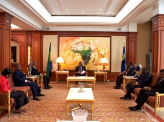 GABON : Pierre Moussa présenté à  Ali Bongo Ondimba