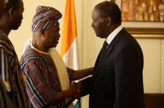COTE D'IVOIRE: Avant Noël, Alassane Ouattara reçoit le Roi de Bouna, le Pasteur Nielbien et Patricia Woertz