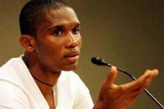 Football : Samuel EtoÂ’o menacé de mort