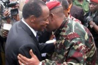 Blaise Compaoré chez Sékouba Konaté