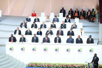 SOMMET FRANCOPHONIE : Alassane Ouattara en bout de table à  Kinshasa !