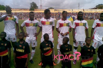 Le Syli National de Guinée à  un pas de la CAN 2012