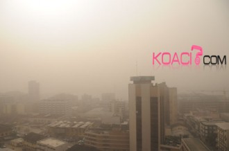 COTE D'IVOIRE: Tempête de sable sur Abidjan !