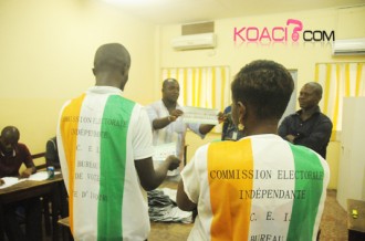 ELECTION CI: L'impatience des premieres tendances