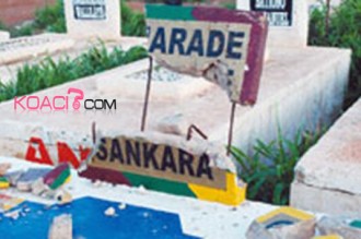 La tombe de THOMAS SANKARA vandalisée