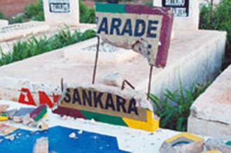 Tombe de Thomas Sankara: le profanateur est un débile mental!