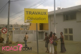 TRAVAUX DU 3EME PONT COTE D'IVOIRE: La résidence de l'ancien gouverneur du district démolie 