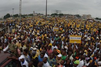 Lépi: L'UN mobilise encore une marée humaine à  Cotonou