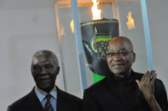 AFRIQUE DU SUD: L'ANC fête ses 100 ans !