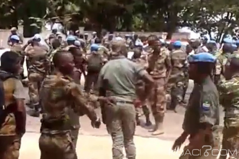 Gabon: Les militaires gabonais de la Minusca manifestent leur colère au retour à  Libreville