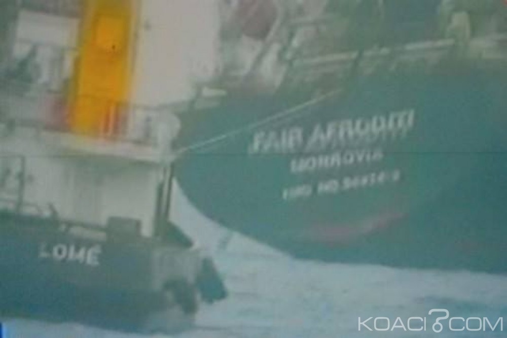 Togo : Un bateau libérien en détresse secouru à  Lomé