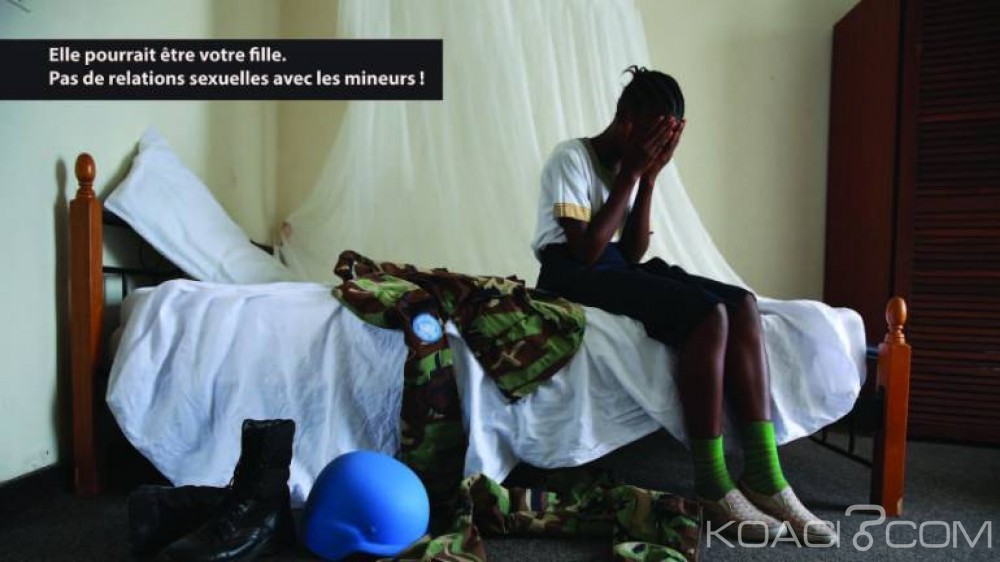 RDC: Une campagne choc contre les viols commis par des casques bleus : « Pas de relations sexuelles avec les enfants »