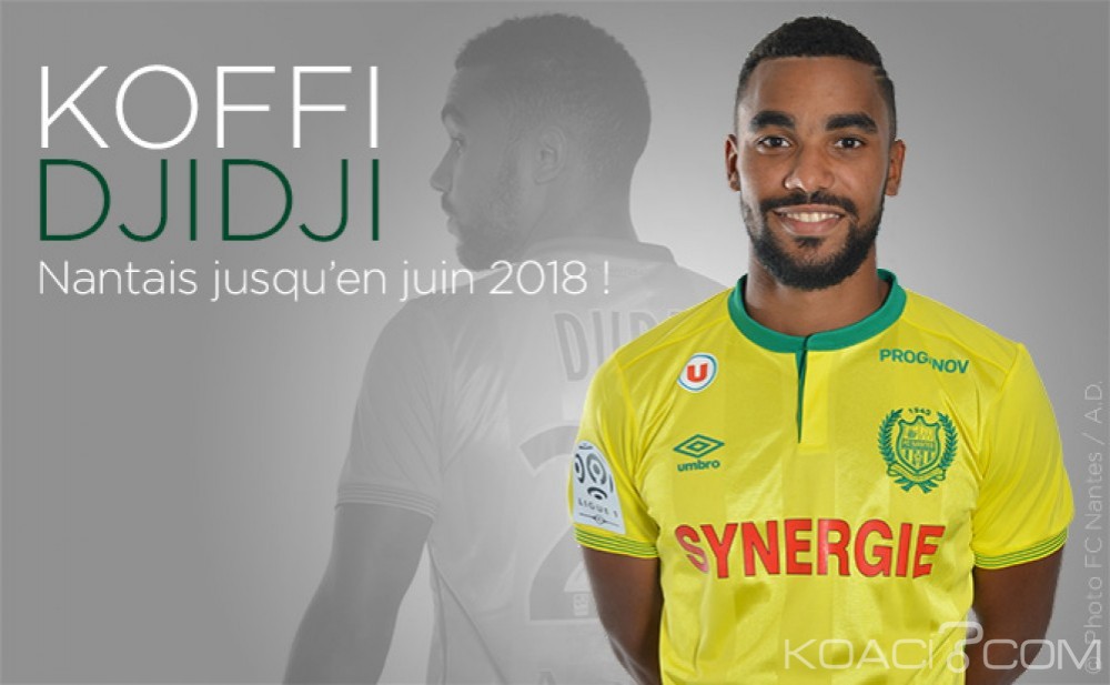 Côte d'Ivoire : Koffi Djidji  prolonge son contrat  de deux ans au FC Nantes