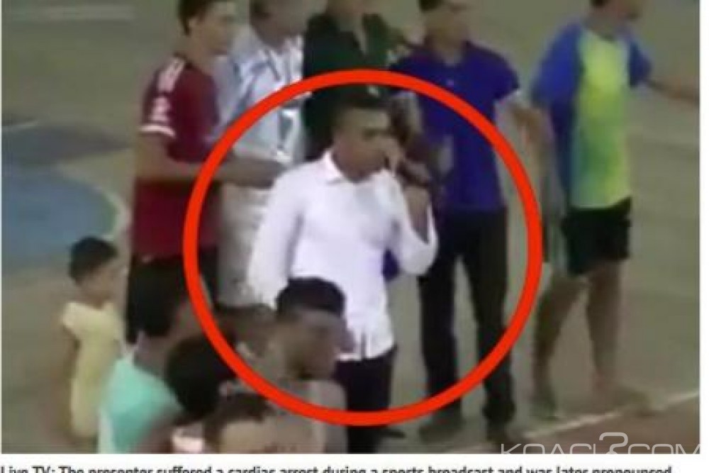 Maroc :  Un présentateur TV  meurt d'une crise cardiaque en plein direct