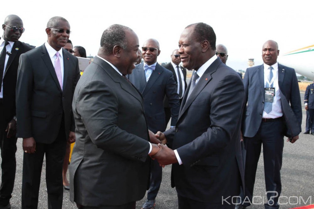 Côte d'Ivoire : Depuis la France, Ouattara rallie le Gabon pour une visite de 72 heures