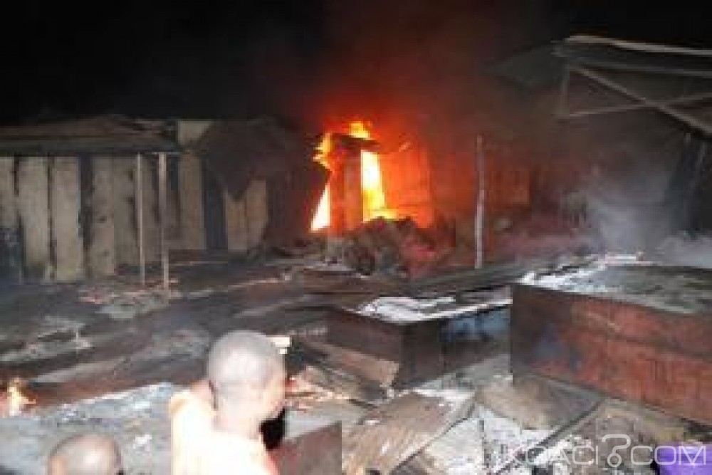 RDC : Des incendies  font 3 morts et des milliers de sans abris dans l' Est