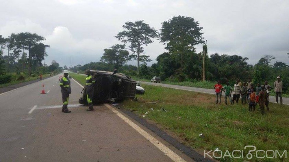 Côte d'Ivoire :   Accidents sur  l'autoroute du nord,  1 mort et des blessés