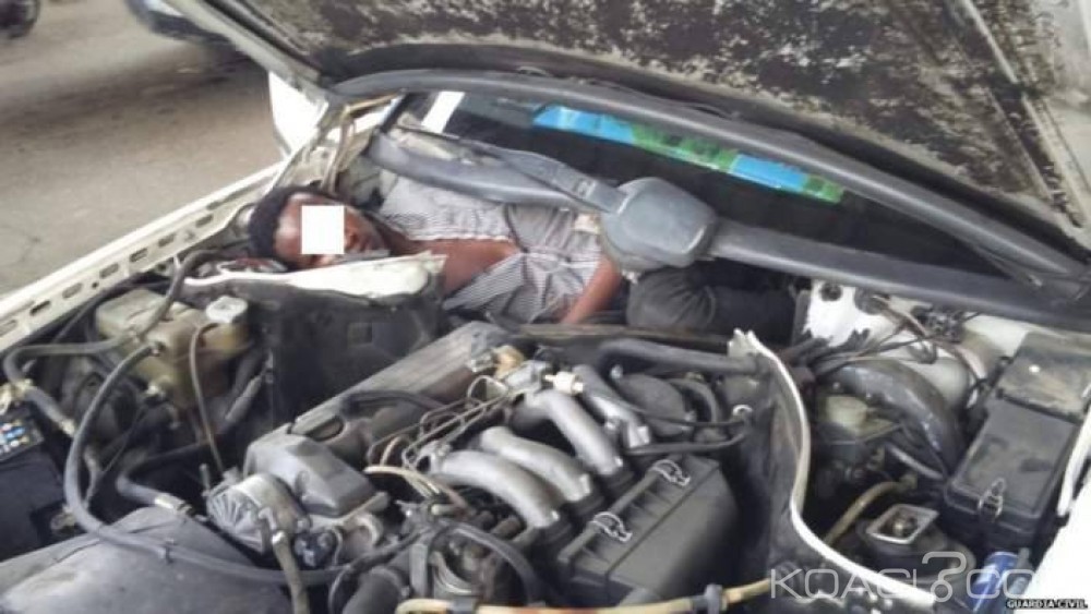 Maroc : Un guinéen se cache dans le moteur d'un véhicule pour immigrer en Espagne