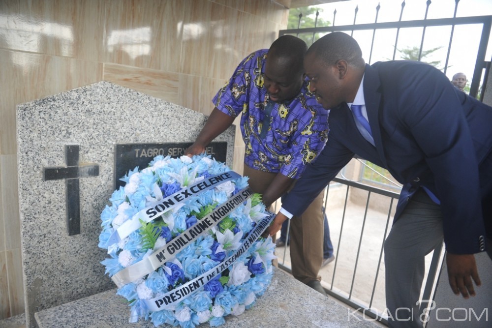 Côte d'Ivoire : Guillaume Soro sur la tombe de son beau-père à  Daloa, donne le sens de sa visite