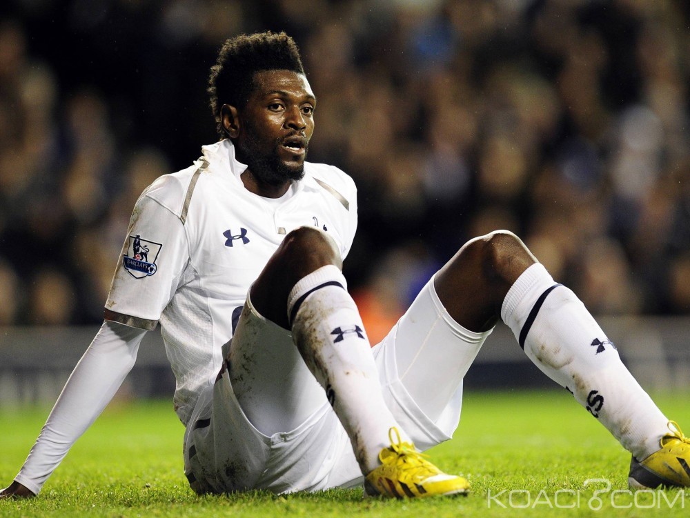 Togo : Emmanuel Adebayor indésirable à  Tottenham