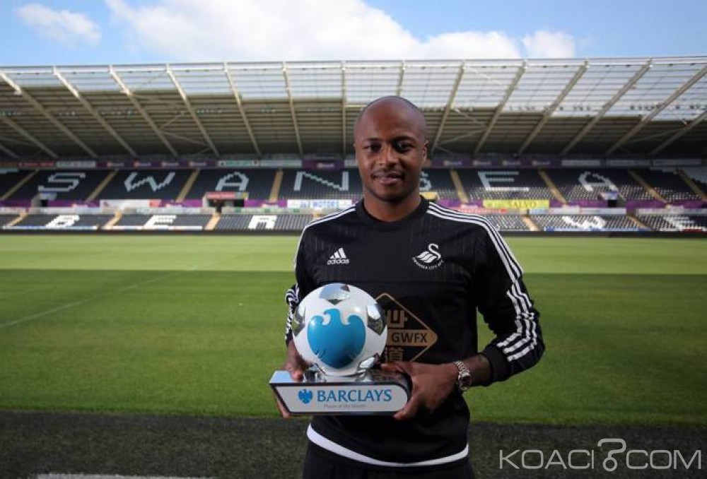 Ghana : André Ayew élu joueur du mois en Angleterre